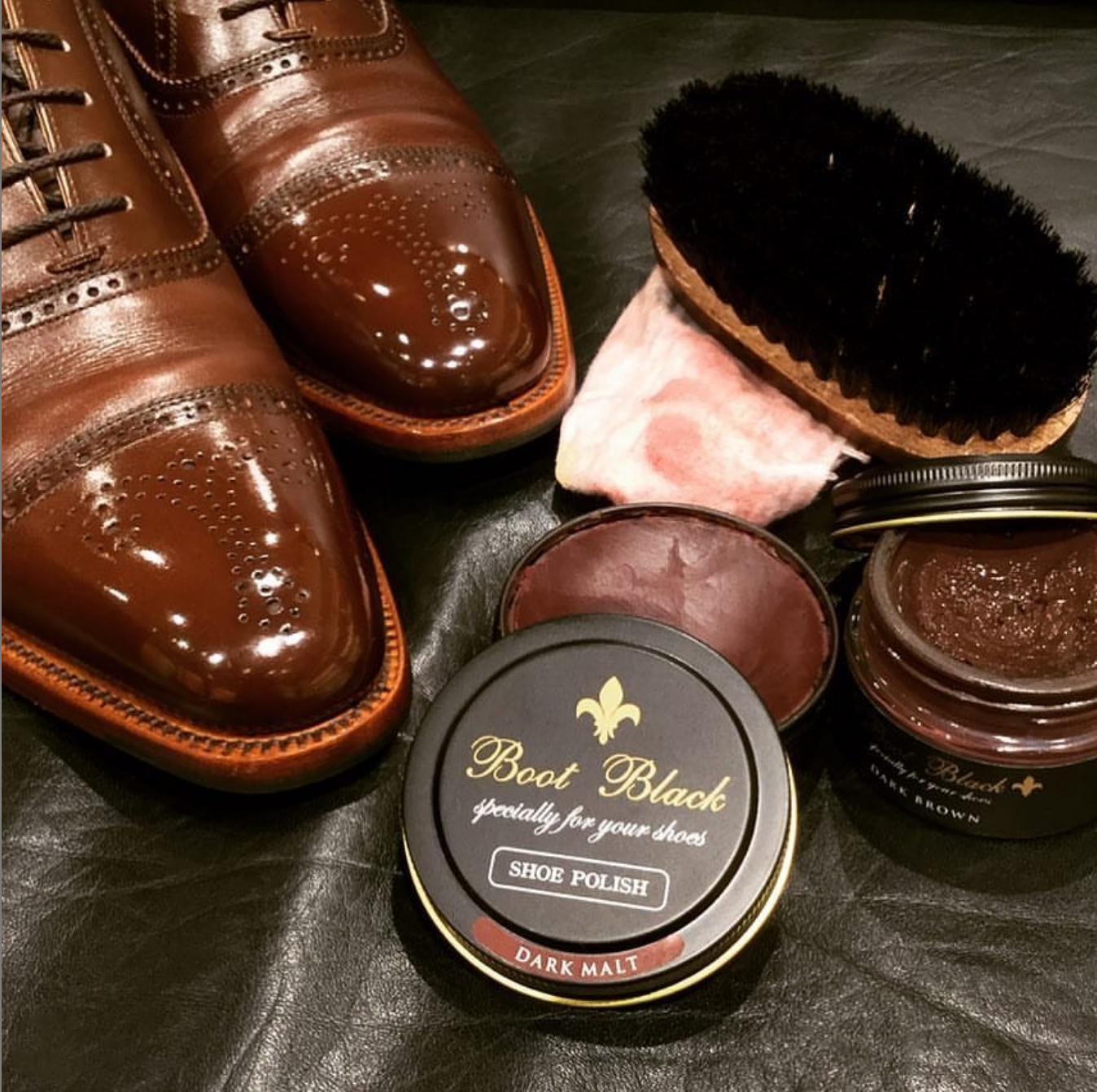 Wax Shoe Polish - 11 Colors