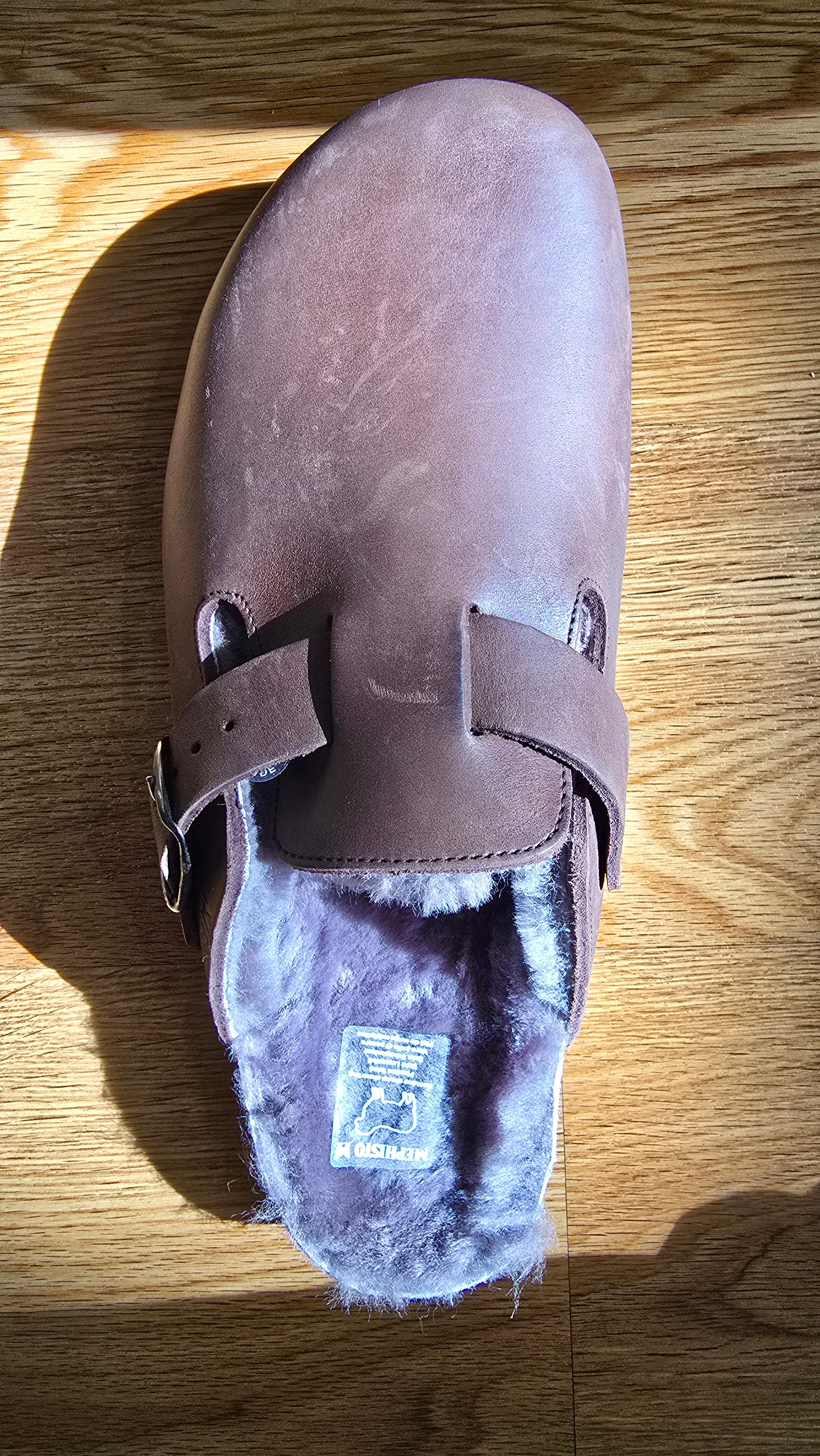Men's Sample 1101 Nilsen Dark Brown Size 9 US/EU 42
