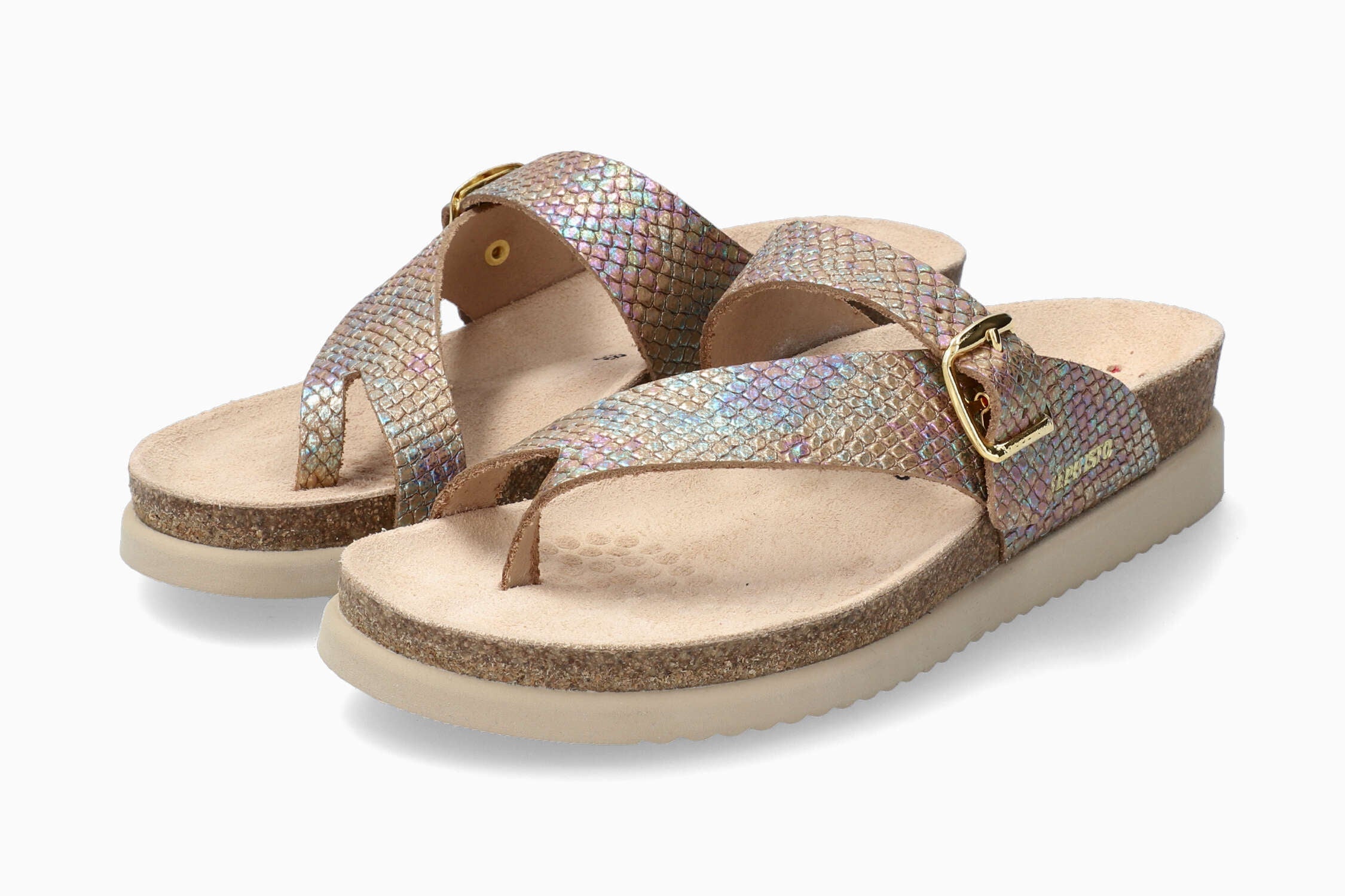 2024 Mephisto Womens Helen Brown Nubuck Sandals 7.5 38 $159.00