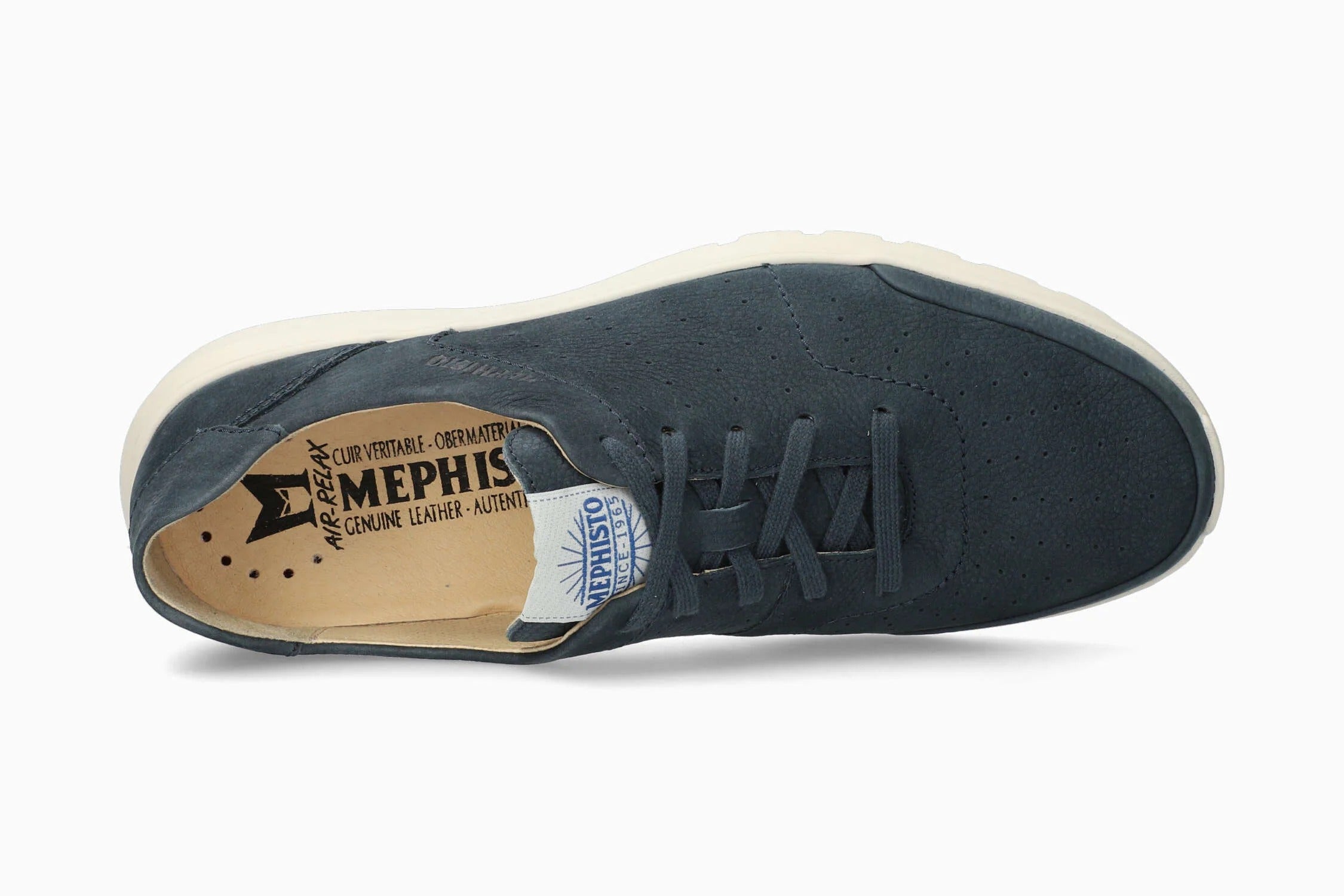 Waren Perf - Jeans Blue Nubuck 3195