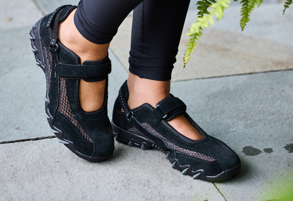 Niro - Black Suede N/Open Mesh 84/84