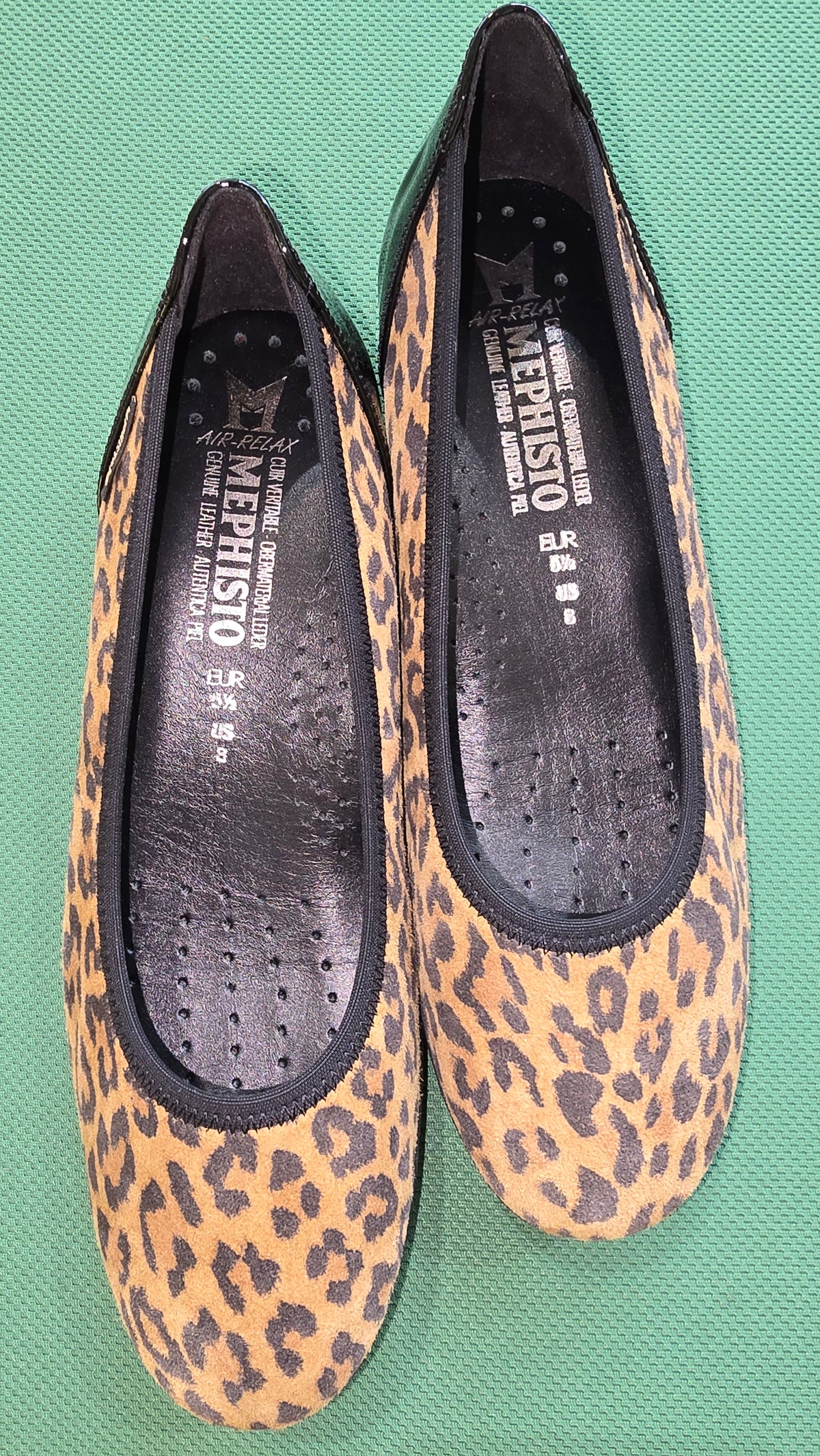 Women's Sample Second Emilie Dark Brown Leopard (1707)