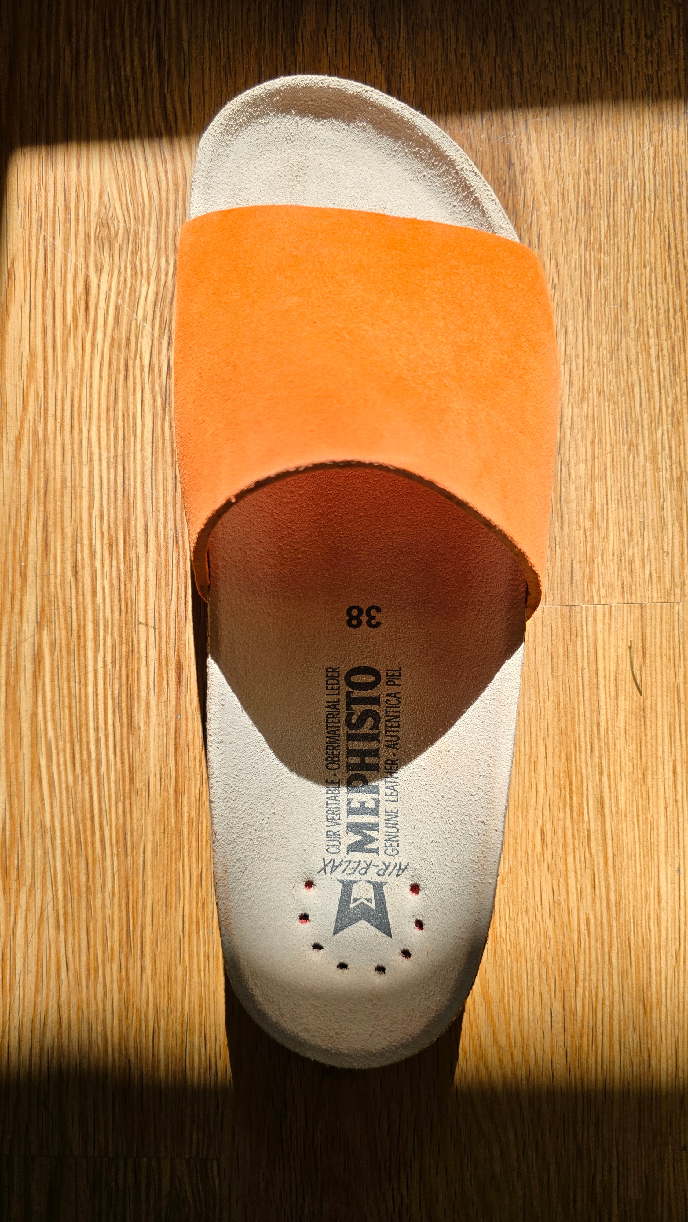 Women's Sample Second Hanik burnt orange size 8