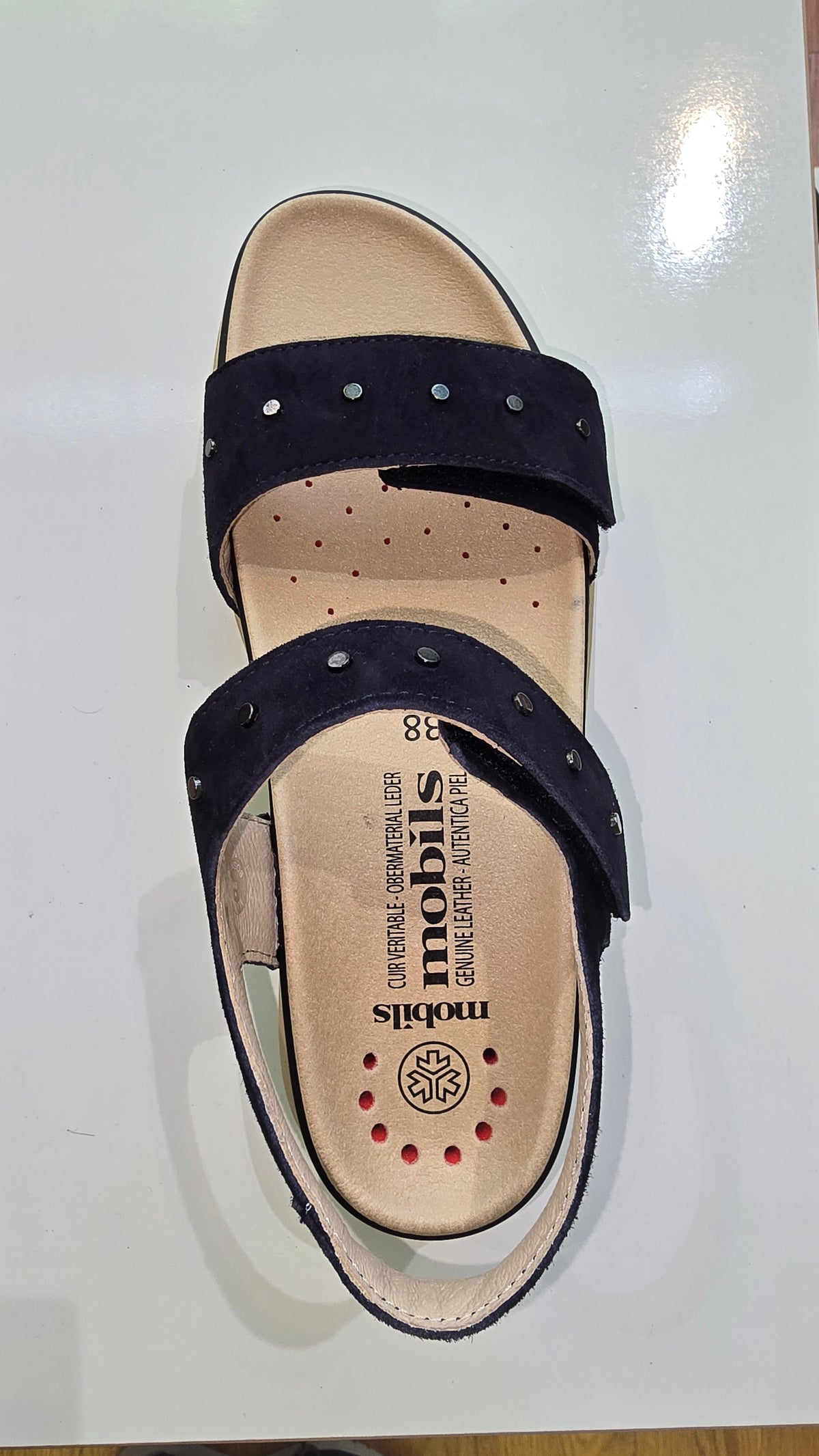 Women's Sample Second Farra navy size 8