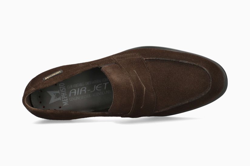 Kurtis - Dark Brown Suede 851
